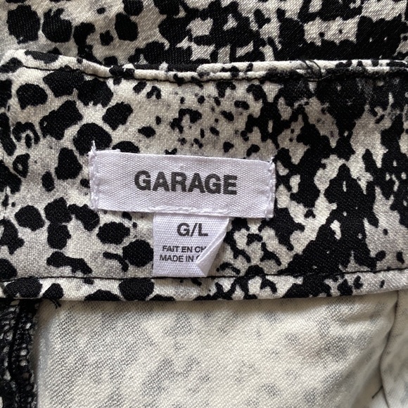 Garage Snake Print Mini Skirt - Picture 3 of 5